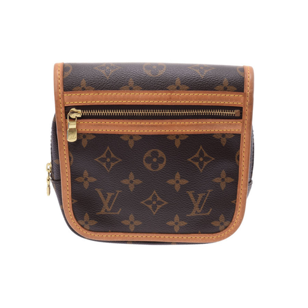 Louis Vuitton Monogram Bum Bag Bosphor Brown Leather Waist Bag